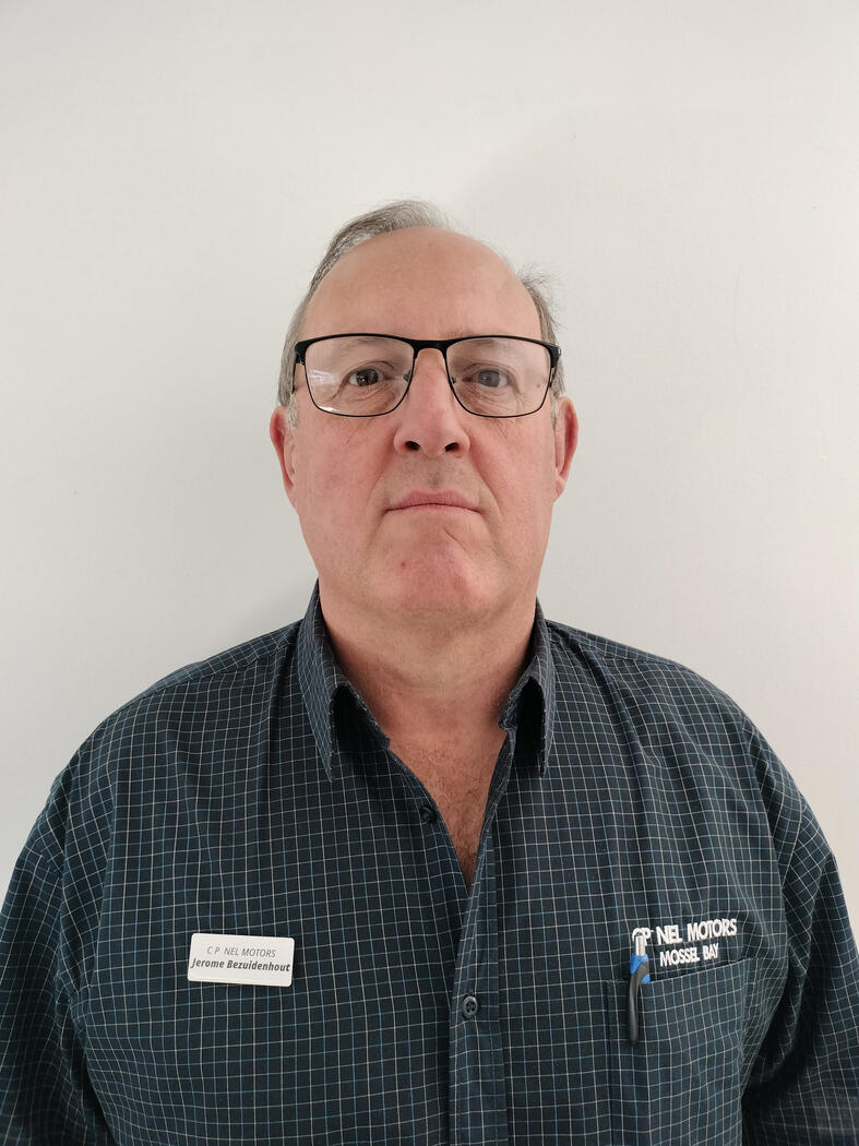 Jerome Bezuidenhout, Vehicle Sales Executive
